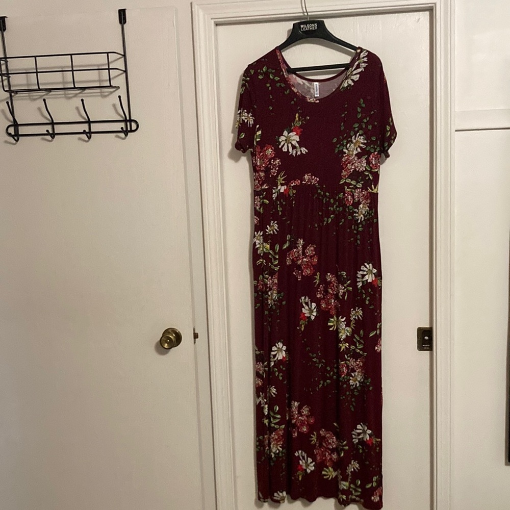 2XL Maxi Dress with pockets